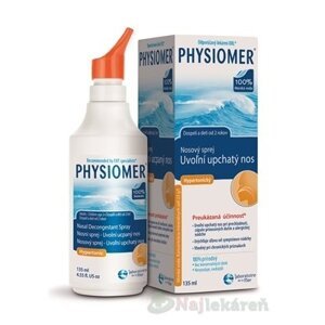 PHYSIOMER hypertonický nosový sprej pre deti a dospelých 135ml