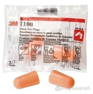 3M EAR Plugs 1100 Chránič sluchu