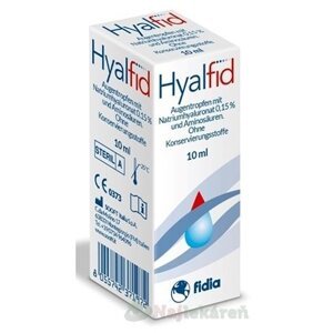 Hyalfid očné kvapky 10 ml