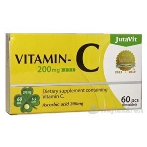 JutaVit Vitamín C 200 mg, 60 ks