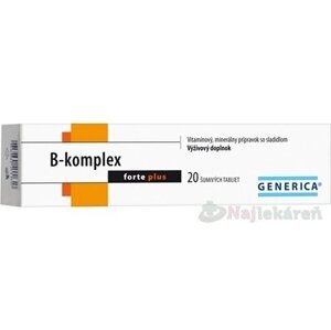 GENERICA B-komplex forte plus