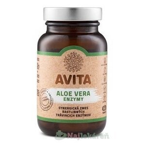 AVITA ALOE VERA ENZYMY cmúľacie tablety 60 ks