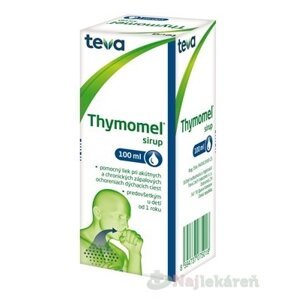 Thymomel sirup na kašeľ pre deti od 1roku 100ml