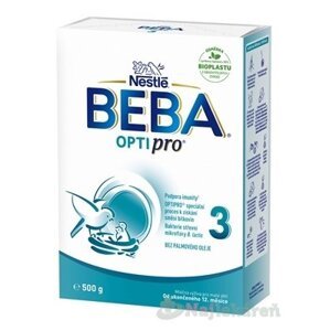 BEBA OPTIPRO 3 mliečna výživa (od ukonč. 12m), 500g