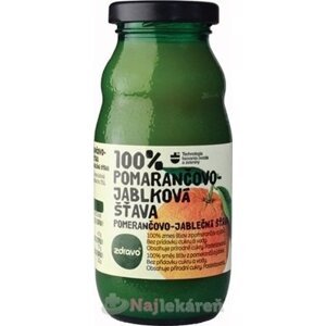 Zdravo 100% POMARANČOVO-JABLKOVÁ ŠŤAVA 200ml