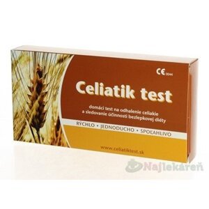 CELIATIK TEST samodiagnostika celiakie 1ks