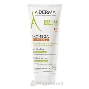 A-DERMA EXOMEGA CONTROL Emolienčné mlieko 200ml