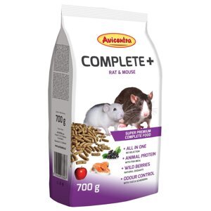 Avicentra AVC COMPLETE+ 700g - potkan a myš