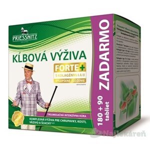 PRIESSNITZ KĹBOVÁ VÝŽIVA FORTE + kolagény, inov.13, 180 + 90 tbl ZDARMA