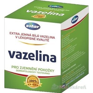 VITAR Vazelína extra jemná biela 110g