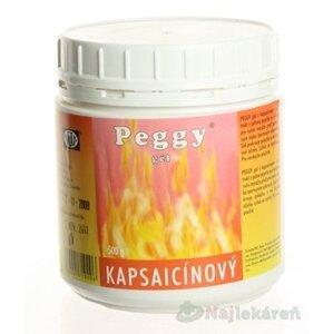 PEGGY GÉL kapsaicínový na ručné masáže 500g