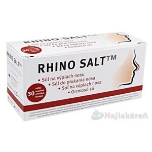 RHINO SALT soľ na výplach nosa