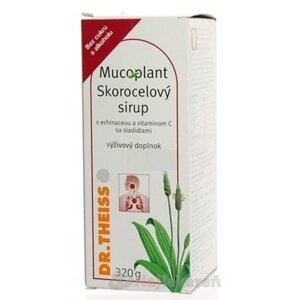 Mucoplant Skorocelový sirup s echinaceou a vit. C na imunitu 250 ml