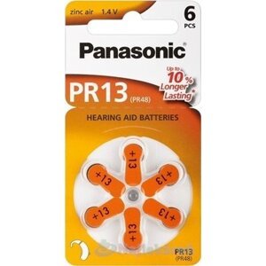 Panasonic PR13 batérie do načúvacích prístrojov 6ks