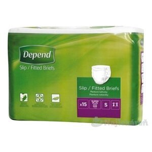 DEPEND Slip SUPER PLUS S priedušné plienkové nohavičky 15ks