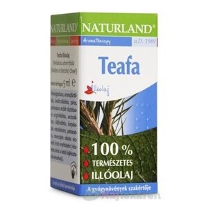 NATURLAND 100% ÉTERICKÝ OLEJ TEA-TREE, 1x5 ml