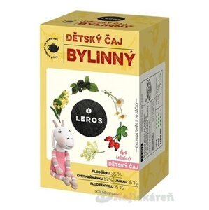 LEROS DETSKÝ ČAJ BYLINNÝ  20x1,8g (36g)