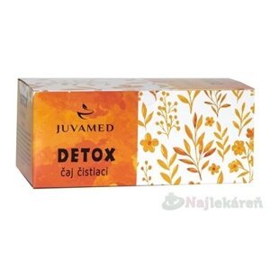 JUVAMED DETOX čaj čistiaci, 20x1,5g