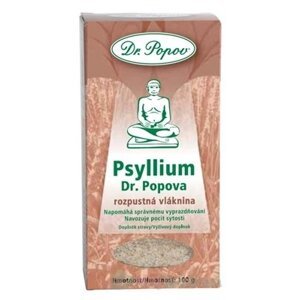 DR. POPOV PSYLLIUM výživový doplnok, 100g