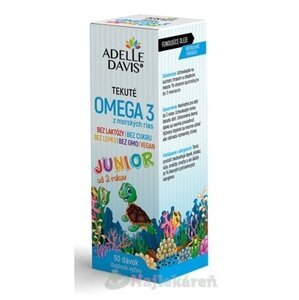 Adelle Davis OMEGA 3 z morských rias JUNIOR tekuté 50 ml