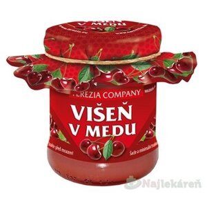 TEREZIA VIŠŇA a ARÓNIA V MEDE, 250 g