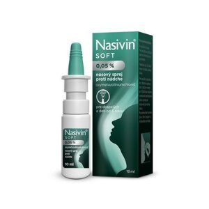 Nasivin Soft 0,05 % proti nádche 10 ml