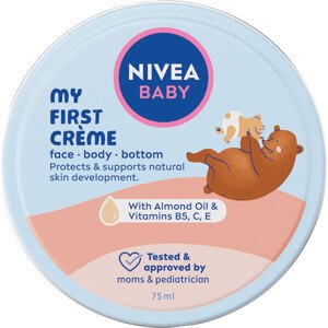 Nivea Baby krém na tvár, telo a zadoček 75ml