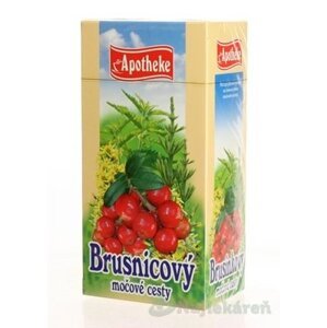 APOTHEKE BRUSNICOVÝ ČAJ NA MOČOVÉ CESTY 20x1,5 g