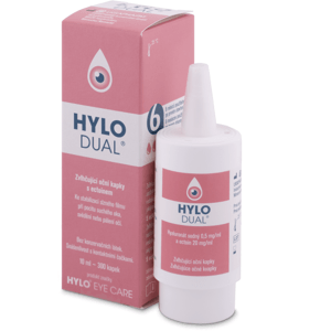 HYLO DUAL očné kvapky 10ml