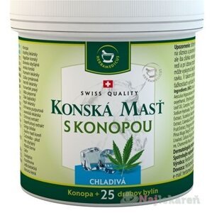 KONSKÁ MASŤ s konopou chladivá na kĺby 250 ml