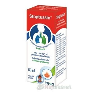 STOPTUSSIN kvapky na dráždivý kašel 50ml