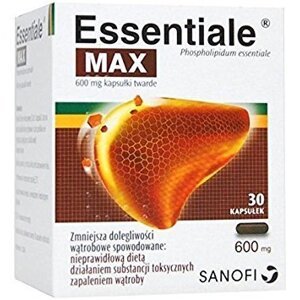 Essentiale forte 600 mg na ochorenie pečene 30 kapsúl