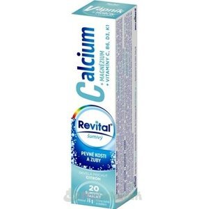 Revital Calcium+MAGNÉZIUM+VITAMÍNY C, B6, D3, K1