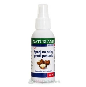 NATURLAND SPREJ NA NOHY PROTI POTENIU 100ml