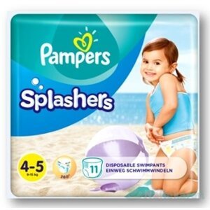 PAMPERS SPLASH MAXI na plávanie veľkosť 4-5, 11ks