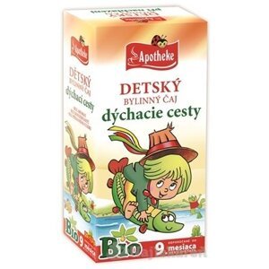 APOTHEKE BIO DETSKÝ BYLINNÝ ČAJ DÝCHACIE CESTY, 20x1,5g