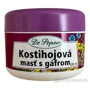 DR. POPOV MASŤ KOSTIHOJOVÁ S GÁFROM 100 ml