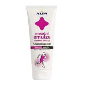 Alpa masážna emulzia hrejivá 210 ml