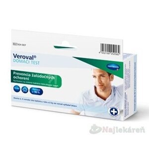 Veroval PREVENCIA ŽALÚDOČNÝCH OCHORENÍ domáci test 1ks