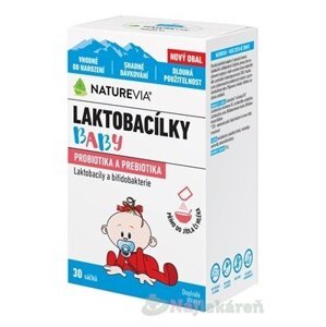 SWISS NATUREVIA LAKTOBACILKY BABY vrecúška 30 ks