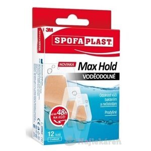 3M SPOFAPLAST č.191N Náplasti VODEODOLNÉ Max Hold 3 veľkosti, 12ks