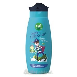 Bupi KIDS Šampón a sprchový gél modrý 250ml