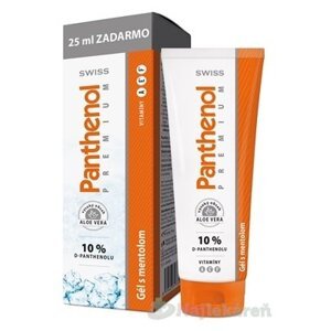 SWISS Panthenol PREMIUM Gél s mentolom, 125ml