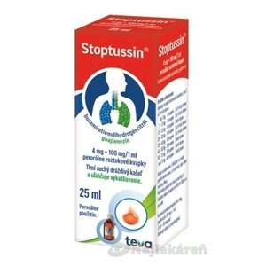 Stoptussin kvapky na dráždivý kašel 25 ml