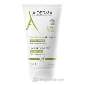 A-DERMA hydratačný krém na ruky a nechty 50ml