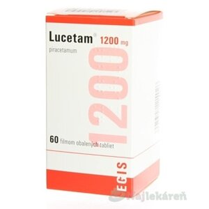 Lucetam 1200 mg na funkciu mozgových buniek, 60ks