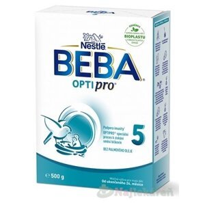 BEBA OPTIPRO 5 mliečna výživa (od ukonč. 24m), 500g