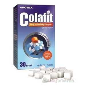 Apotex Colafit Čistota kolagénu 99,9% 30 kociek