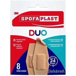 3M SPOFAPLAST č. 612 DUO náplasti mix 2 veľkosti, obálka 1x8 ks