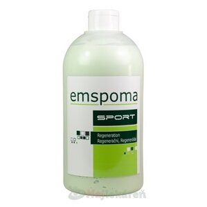 EMSPOMA Regeneračná "Z" - zelená, masážna emulzia, odstraňuje únavu, 1000 ml